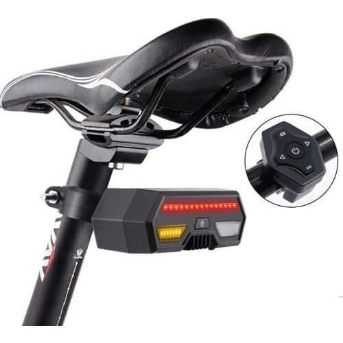 WasaFire Wireless Remote Control Bike Turn Light Bicycle Taillight Road MTB Bike Turn Signal Rear Bike Light Safety Waring Lamp
