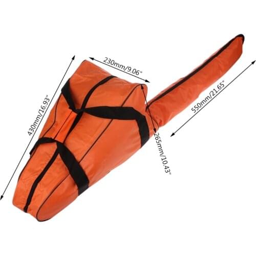 12\"/14\"/16\" Chainsaw Carrying Bag Case Oxford Protective Holdall Storage 28TC