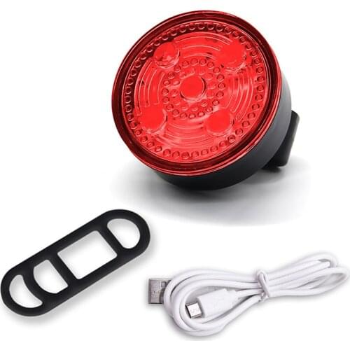 LED Bike Taillight 6 Models USB Rechargeable Bicycle Light Rear Tail Safety Warning Cycling Flash Lights Super Bright IPX5