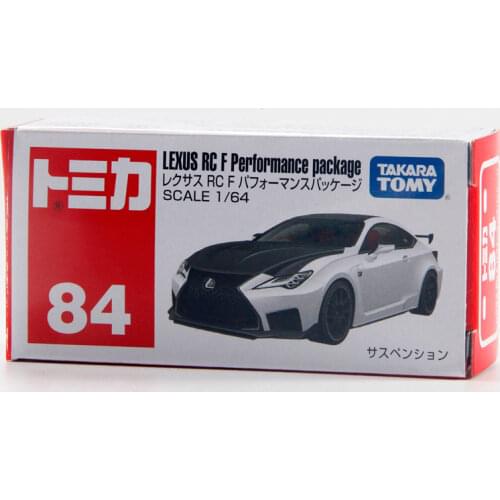 Takara Tomy Tomica 1:64 LEXUS RC F Performance Package Metal Diecast Vehicle Model Car Red NO #84