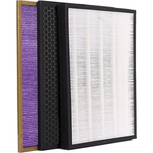 3 Pcs/Lot Air HEPA Filter for AC4072/4074/4373/4375,Air Purifier Activated Carbon Filters,AC4151+AC4153+AC4154