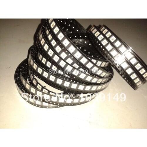 WS2812B LED,5050 SMD RGB LED with embedded WS2811 IC;1000pcs/bag;new version,with only 4pin