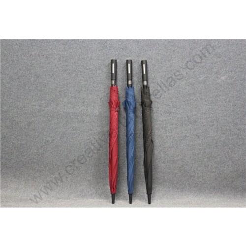 3pcs/lot 114cm anti-thunder solid business straight umbrella with carrying belt antique anti-skidding windproof burgundy parasol