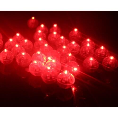 100 Pack LED Standby Balloon Lights White for Weddings,Christmas Decor, Party