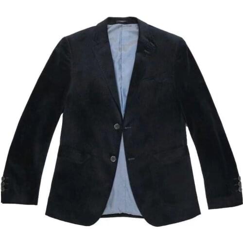2021BILLINAIRE Fashion High Quality Spring Large Suit Men Single Breasted Casual Velvet Mens Blazers Plus Size M-4XL
