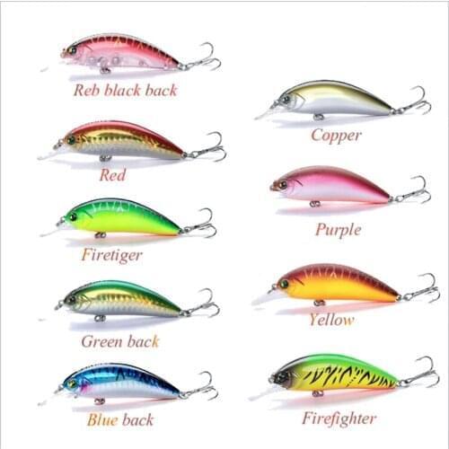 6\10Pcs Fishing Lure Bass Artificial Hard Bait Fishing Lures Swimbaits Slow Sinking Hard Lure Fishing Tackle Kits Lifelike