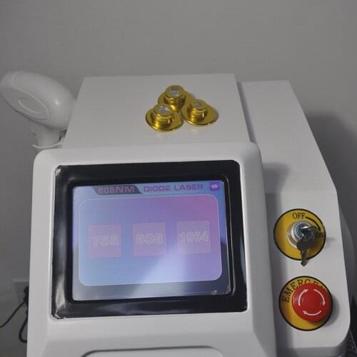 3 wavelength 808nm diode laser hair remover painless effetctive hair removal machine with 755nm 808nm 1064nm for all skin hair