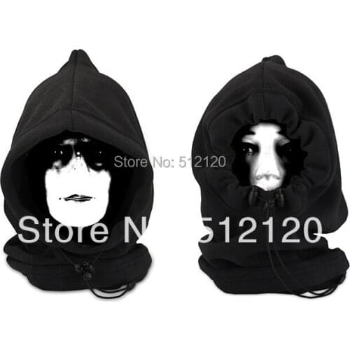 Free Shipping Double Layer Fleece Thickening Warm Wargame Winter Cap The Counterterrorism Mask Thermal Windproof Hat Tactics Cap