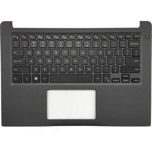 US laptop keyboard for DELL Inspiron 14-7000 7460 backlit keyboard with palmrest upper cover 0XD4CT