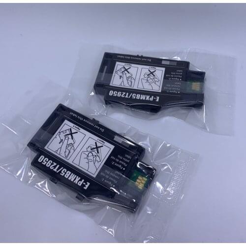 2PC T2950 PXMB5 Waste ink Container for epson WorkForce WF100 WF-100W PX-S05B/S05W Maintenance tank