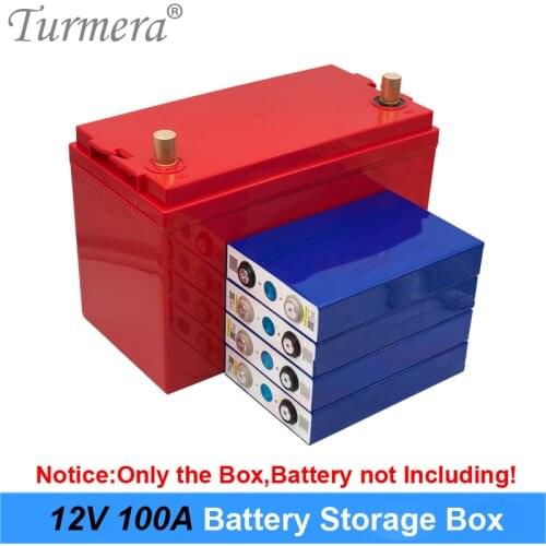 3.2V Lifepo4 Battery Storage Box 12V 50Ah 80Ah 90Ah 105Ah for Solar Energy System and Uninterrupted Power Supply 12V Use Turmera