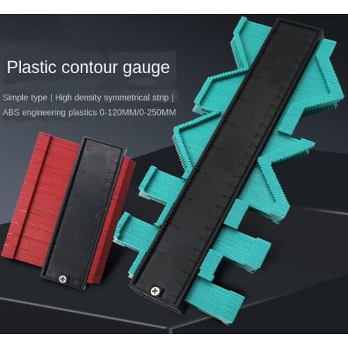 Contour Gauge Irregular Radian Ruler Arc Shaper Layout Tool Gauge Carpentry Copy Gauge Carpenter Tool Marking Tool Gauge