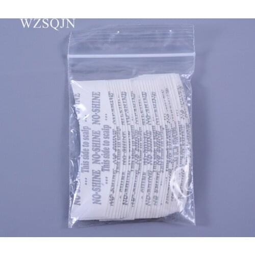 No-shine hair tape Wholesale 36pcs/lot ,7.6cmx2.2cm No-shine tape for toupees /mens wig