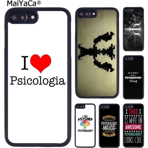 MaiYaCa Awesome Psychologist Profession Psychology Phone Case For iPhone 5 6 7 8 plus 11 12 Pro X XR XS max Samsung S7 S8 S9 S10
