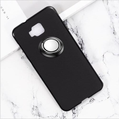 TPU Soft Case For Asus 4 Selfie ZD553KL ZC521TL ZE552KL ZC520TL ZE500CL ZD551KL ZU680KL Ring Metal Car Magnetic Holder Cover