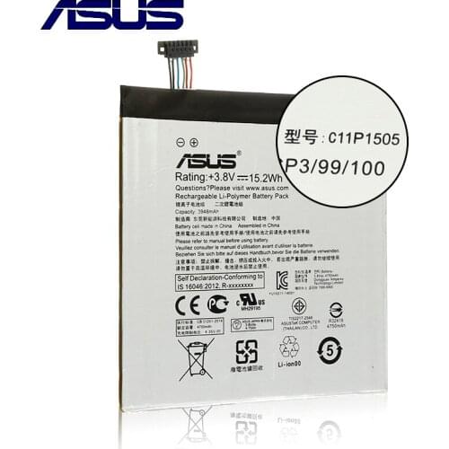 Original Battery For Asus ZenPad 8.0 Battery Z380KL P024 Z380C P022 Z380CX C11P1505 3948mAh Full Capacity