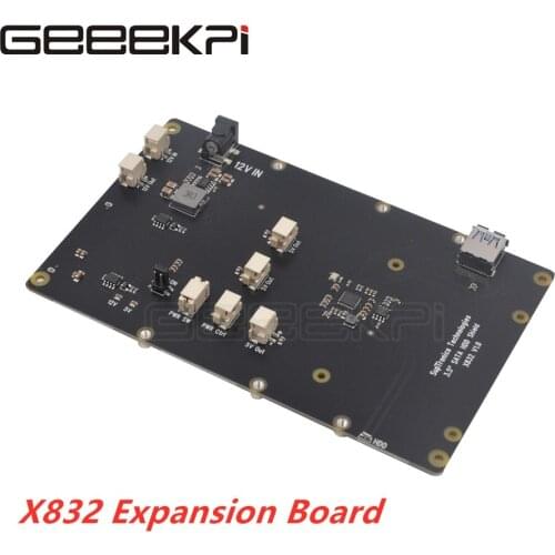 GeeekPi Raspberry Pi X832 Expansion Board 3.5" SATA HDD Storage Expansion Board for Raspberry Pi 4 B / 3B+ / 3B /2B