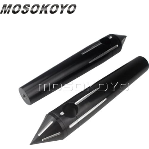 8'' Rise Motorcycle Custom 1 inch Spike Handlebar Risers 1'' Bar Mount For Harley YAMAHA KAWASAKI HONDA V-Star Vulcan Shadow 750