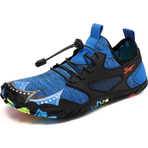 Portable Aqua Shoes Men Quick Dry Water Sport Shoes Swimming Trail Trekking Diving Mens Sneaker Barefoot Shoes Jogging Sport Gym