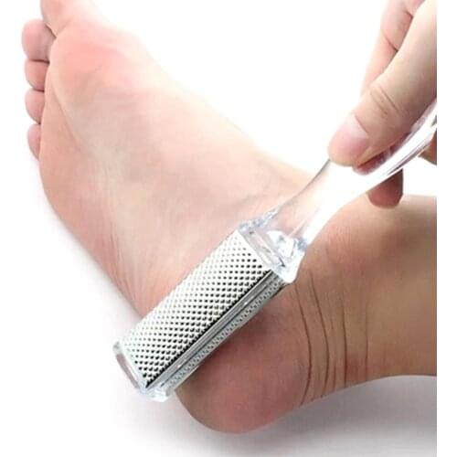 Hard Dead Skin Remove Stainless Steel Foot Rasp File Scrubber Grater Callus Pedicure Tool Exfoliating Foot Care