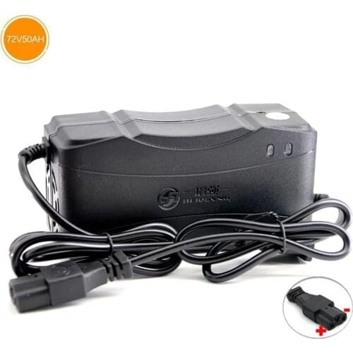 72V 50AH Intelligent Electric Bike E-bike Battery Charger DC 88V 6A For AGM Dry Wet Gel Lead Acid Battery Group 72V