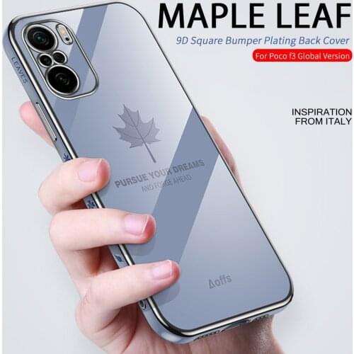 Camera Protection Plating Case For Xiaomi Poco F3 X3 GT M3 Pro 5G PocoPhone F X M 3 Square Bumper Phone Cover With Lanyard Rope