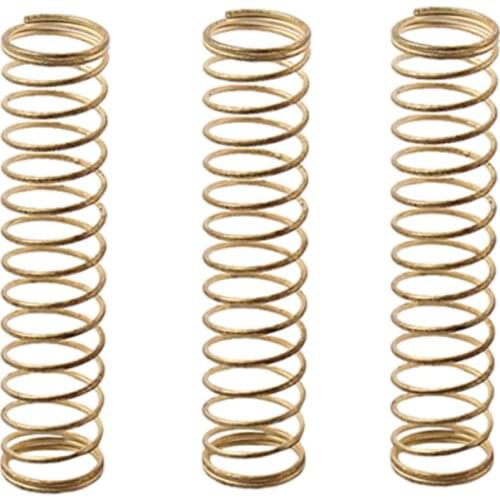 3pcs Brass Metal Trumpet Springs for Brass Instrument Repair Parts 39x9mm