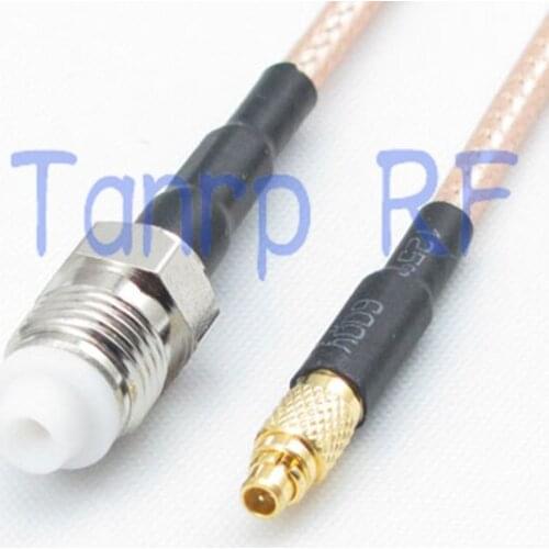 6in MMCX male plug to FME female jack RF adapter connector 15CM Pigtail coaxial jumper cable RG316 extension cord