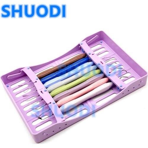 8PCS Dental Composite Resin Filling Spatula Aesthetic restoration Set Resin Filler set Dental Tool Restoration Spatula