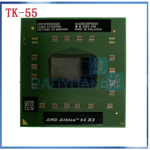 AMD Athlon 64 X2 TK-55 TK 55 TK55 1.8 GHz Dual-Core Dual-Thread CPU Processor AMDTK55HAX4CT Socket S1