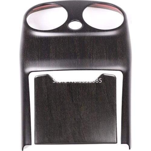 Oak Wood Style ABS Rear Air Conditioning Vent Cover Trim For Mercedes Benz C Class W205 2015-2018