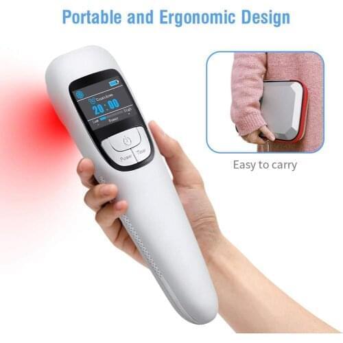 Photobiomodulation Cold Laser Light Therapy Diminish Inflammation in knees, ankles, feet and hands Swelling Relieve Muscle Pain