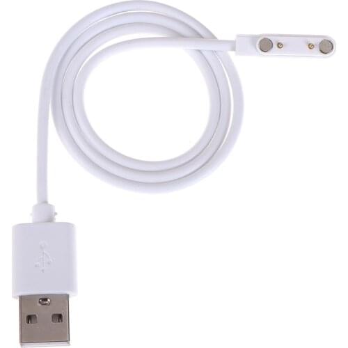 2pin 7.62mm Smart Watch Cable Wristbands Magnet Charging Line Cable Magnetic Suction Charge Emergency Backup Charger