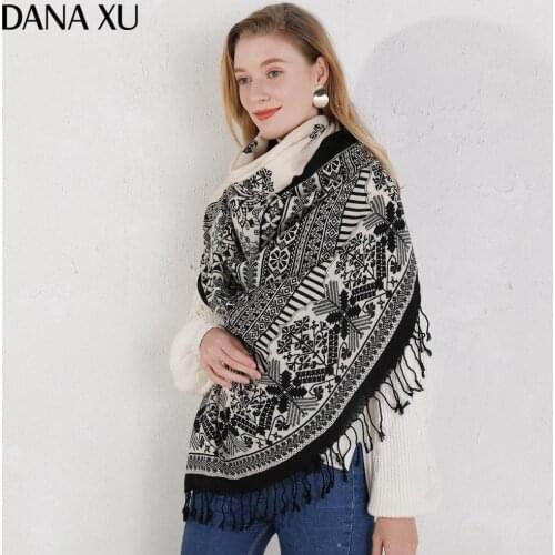 Fashion Winter Scarf For Women Scarf Cashmere Warm Plaid Pashmina Scarf Luxury Brand Blanket Wraps Female Scarves And Shawls