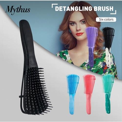 Professional Detangling Octopus Comb Straight Curly Hair Product Barber Hair Care Massage Brush Styling Tool For Womens Hair