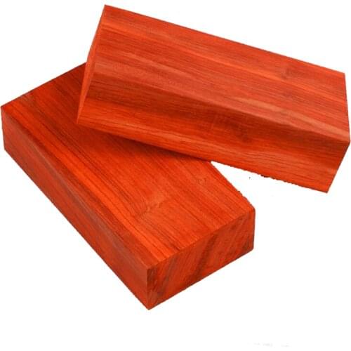 Handmade wood material African Padauk African rosewood Knife handle material plate wood