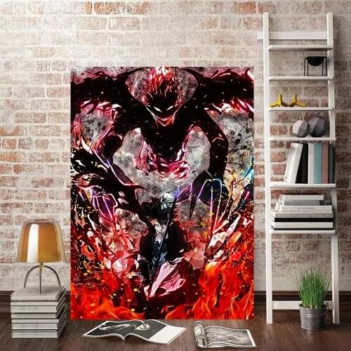 Modern Canvas Pictures Black Clover Home Decor Anime Paintings Wall Art HD Prints Poster Modular Nordic Living Room Decoration