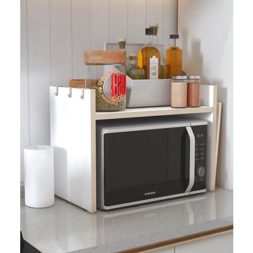 Counter Top Microwave Oven Shelf Kitchen Stand Cabinet Regulator Organizer Collector