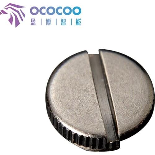 OCOCOO Water Cooler Metal Acrylic Word Stop Plug G1/4 External Thread Pump Tank Accessories Computer Water Cooling