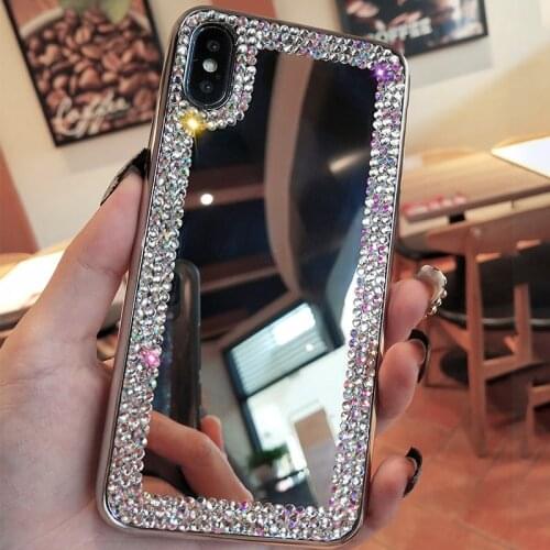 Mirror silicone Back Cover Coque For Huawei P20 P30 Pro P40 lite e Mate 20 S honor 9A 10 Honor 8A 10i P Smart Z 2019 Phone Case