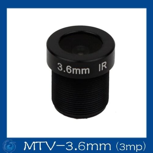 3mp 3.6mm cctv board camera lens Board Fixed F2.6 Lens .MTV-3.6mm(3mp)