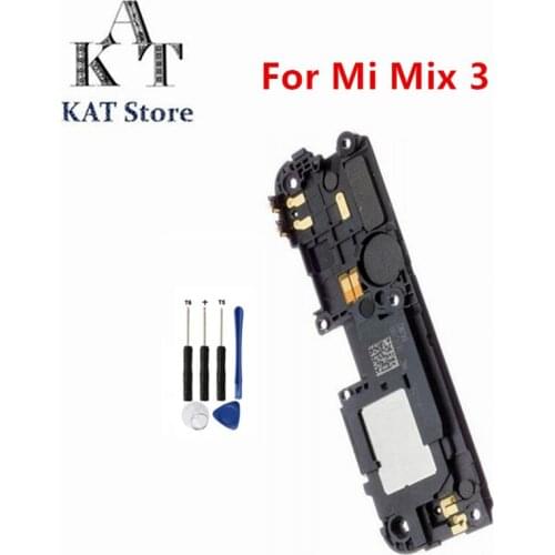 5Pcs For Xiaomi Mi Mix 3 Loud Speaker Loudspeaker Buzzer Ringer Assembly Replacement Parts + tools