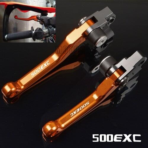 For 500EXC 2012-2018 2013 2014 2015 2016 2017 CNC Aluminum Motorcycle DirtBike Dirt Bike Motocross Pivot Brake Clutch Levers