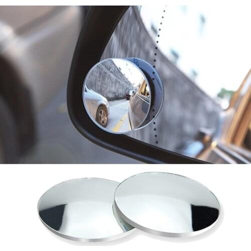 2pcs Car Accessories For Smart Fortwo Forfour 451 453 450 452 454 Crossblade Cabrio City-Coupe Car Framless Blind Spot Mirror