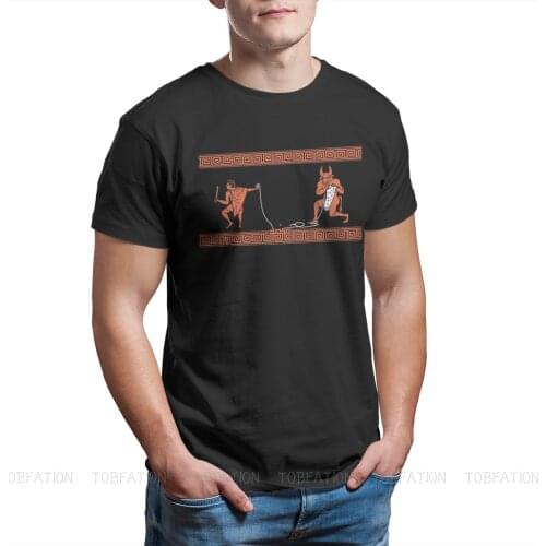 Crafty Minotaur Casual Streetwear Greek Mythology Ares Ancient Folklore Homme T-Shirt Pure Cotton Ofertas Tee