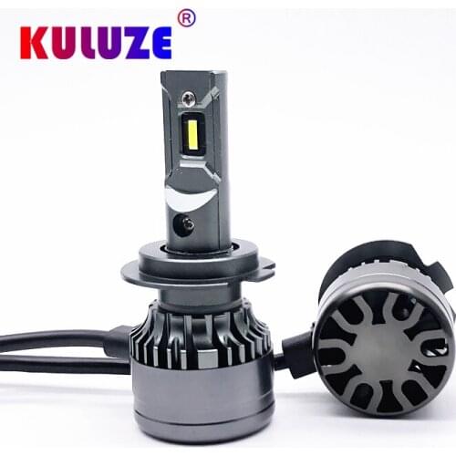 KULUZE Canbus h7 LED Bulbs H4 LED Headlight H11 HB4 9006 HB3 9005 Auto Motorcycle Fog Lamp High Power CSP Turbo 12V 24V 2X