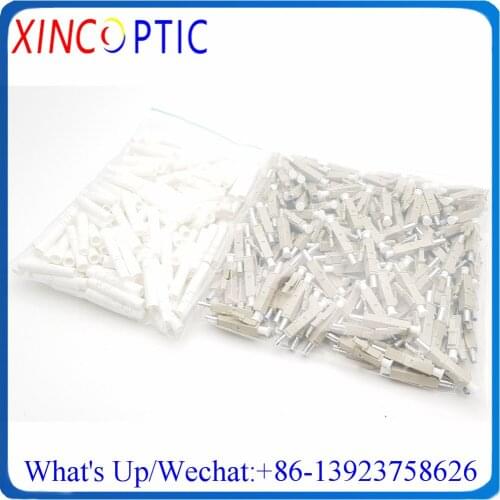 LC SX MM 2.0mm Connector,LCUPC Multimode DX MM 50/125 62.5/125 Duplex Fiber Optic Connector with Ceramic Ferrule Patch Cord