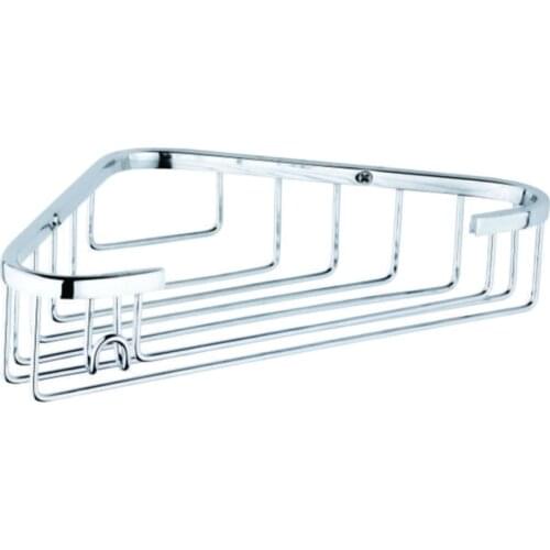 Stainless Single Bathroom Köşeliği-18x18