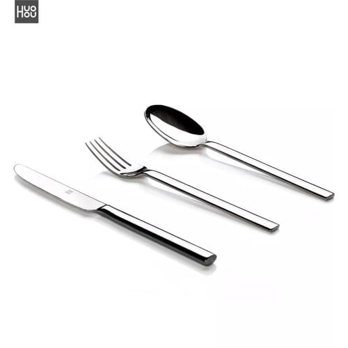Original Huohou Steak Knives Spoon Fork Stainless Steel Quality High-grade Dinner Dinnerware Household Cutlery Set