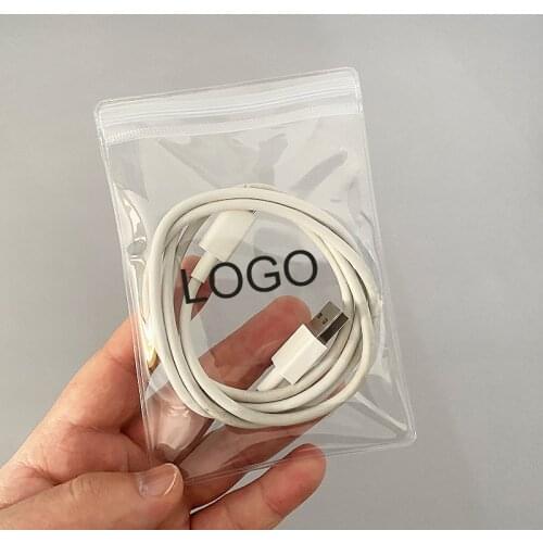 50 Pcs Custom Logo Transparent Jewelry Ring Storage Bag Small Button Package Bags Pvc Transparent Earring Storage Bags 2021
